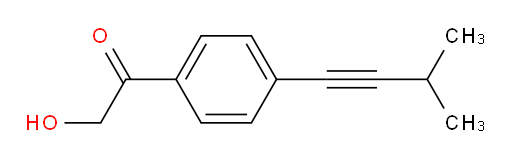 2-hydroxy-1-(4-(3-methylbut-1-yn-1-yl)phenyl)ethanone