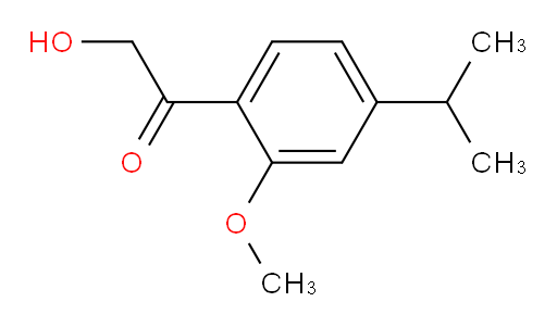 2-hydroxy-1-(4-isopropyl-2-methoxyphenyl)ethanone