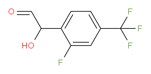 2-(2-fluoro-4-(trifluoromethyl)phenyl)-2-hydroxyacetaldehyde