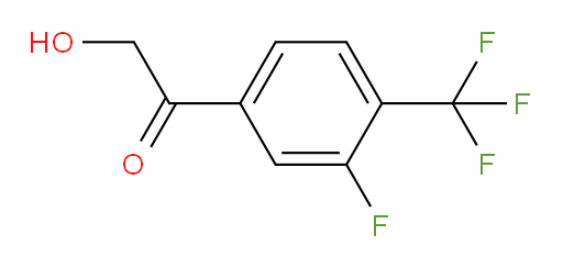 1-(3-fluoro-4-(trifluoromethyl)phenyl)-2-hydroxyethanone