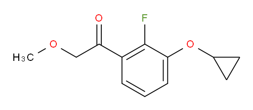 1-(3-cyclopropoxy-2-fluorophenyl)-2-methoxyethanone