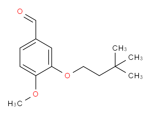 3-(3,3-dimethylbutoxy)-4-methoxybenzaldehyde