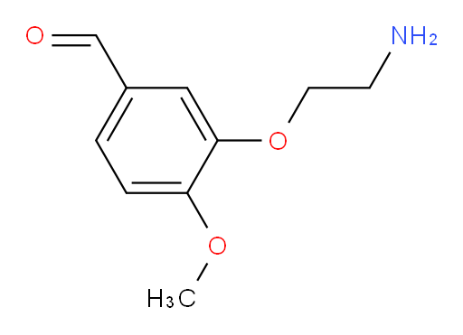 3-(2-aminoethoxy)-4-methoxybenzaldehyde