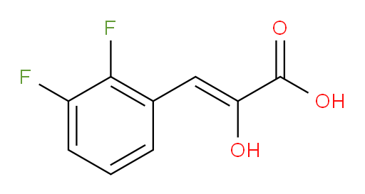 (Z)-3-(2,3-difluorophenyl)-2-hydroxyacrylic acid