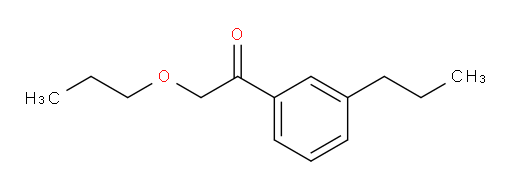 2-propoxy-1-(3-propylphenyl)ethanone