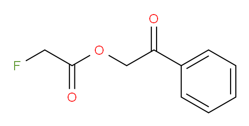 2-oxo-2-phenylethyl 2-fluoroacetate