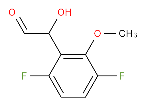 2-(3,6-difluoro-2-methoxyphenyl)-2-hydroxyacetaldehyde