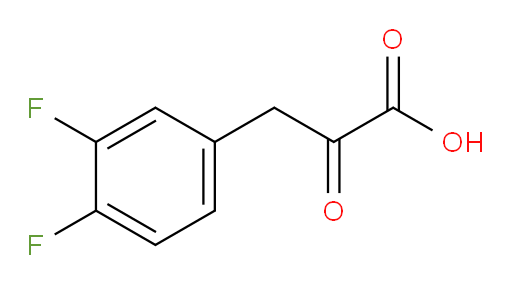 3-(3,4-difluorophenyl)-2-oxopropanoic acid