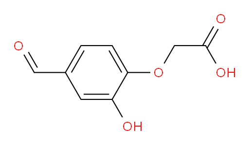 2-(4-formyl-2-hydroxyphenoxy)acetic acid