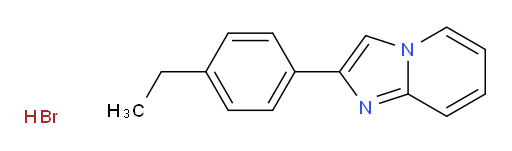 2-(4-ethylphenyl)imidazo[1,2-a]pyridine hydrobromide