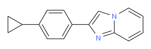 2-(4-cyclopropylphenyl)imidazo[1,2-a]pyridine