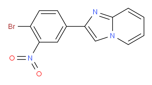 2-(4-bromo-3-nitrophenyl)imidazo[1,2-a]pyridine