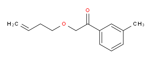 2-(but-3-en-1-yloxy)-1-(m-tolyl)ethanone