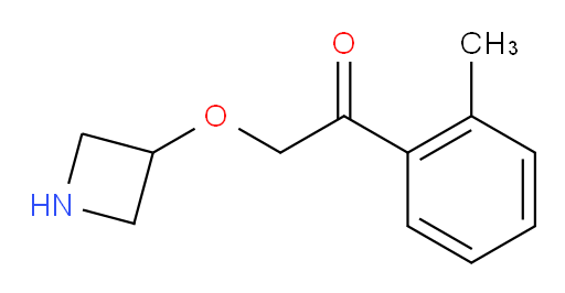 2-(azetidin-3-yloxy)-1-(o-tolyl)ethanone