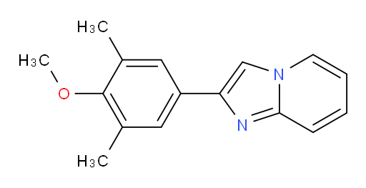 2-(4-methoxy-3,5-dimethylphenyl)imidazo[1,2-a]pyridine