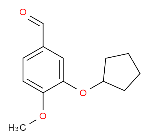 3-(cyclopentyloxy)-4-methoxybenzaldehyde
