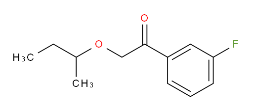 2-(sec-butoxy)-1-(3-fluorophenyl)ethanone