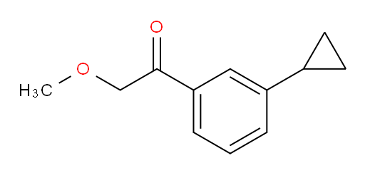 1-(3-cyclopropylphenyl)-2-methoxyethanone
