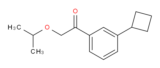 1-(3-cyclobutylphenyl)-2-isopropoxyethanone