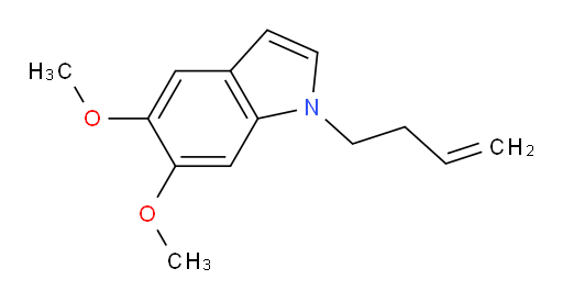 1-(but-3-en-1-yl)-5,6-dimethoxy-1H-indole