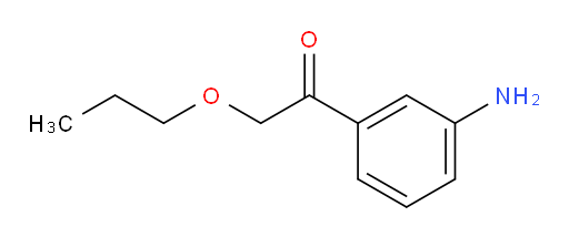 1-(3-aminophenyl)-2-propoxyethanone