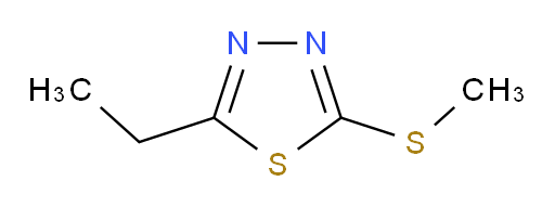2-ethyl-5-(methylthio)-1,3,4-thiadiazole