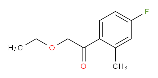 2-ethoxy-1-(4-fluoro-2-methylphenyl)ethanone
