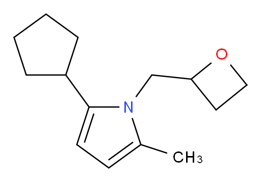 2-cyclopentyl-5-methyl-1-(oxetan-2-ylmethyl)-1H-pyrrole