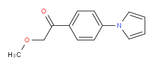 1-(4-(1H-pyrrol-1-yl)phenyl)-2-methoxyethanone