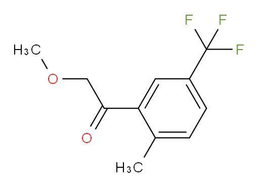 2-methoxy-1-(2-methyl-5-(trifluoromethyl)phenyl)ethanone