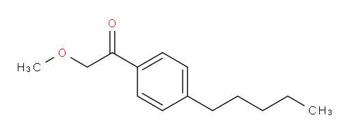 2-methoxy-1-(4-pentylphenyl)ethanone