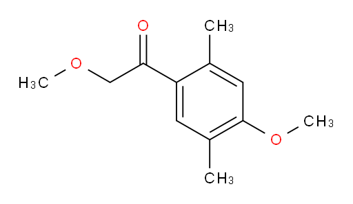 2-methoxy-1-(4-methoxy-2,5-dimethylphenyl)ethanone