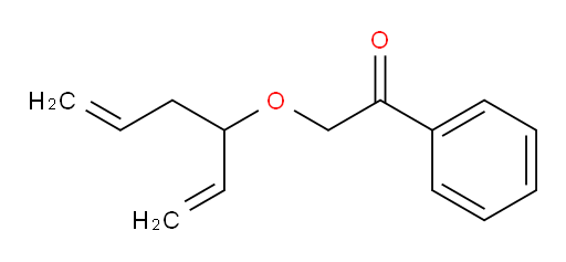 2-(hexa-1,5-dien-3-yloxy)-1-phenylethanone