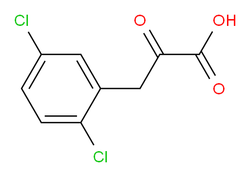 3-(2,5-dichlorophenyl)-2-oxopropanoic acid