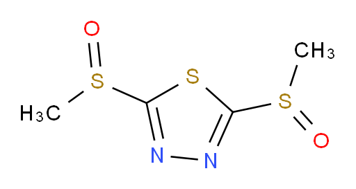 2,5-bis(methylsulfinyl)-1,3,4-thiadiazole
