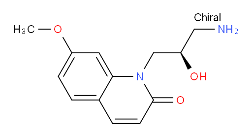 (R)-1-(3-amino-2-hydroxypropyl)-7-methoxyquinolin-2(1H)-one
