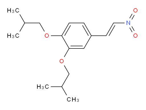 (E)-1,2-diisobutoxy-4-(2-nitrovinyl)benzene