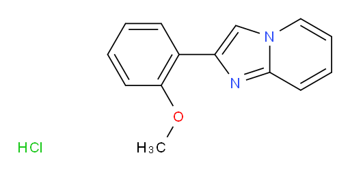2-(2-methoxyphenyl)imidazo[1,2-a]pyridine hydrochloride