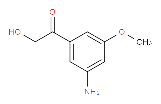 1-(3-amino-5-methoxyphenyl)-2-hydroxyethanone