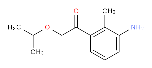 1-(3-amino-2-methylphenyl)-2-isopropoxyethanone
