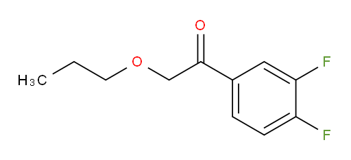 1-(3,4-difluorophenyl)-2-propoxyethanone