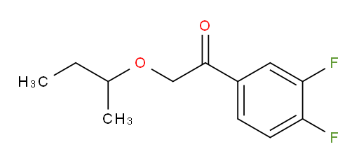 2-(sec-butoxy)-1-(3,4-difluorophenyl)ethanone