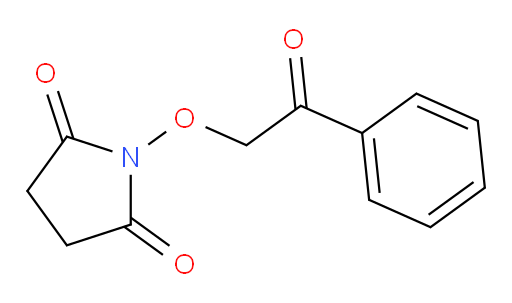 1-(2-oxo-2-phenylethoxy)pyrrolidine-2,5-dione