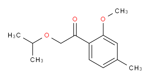 2-isopropoxy-1-(2-methoxy-4-methylphenyl)ethanone
