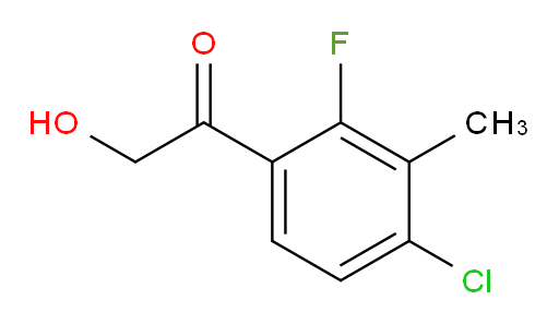 1-(4-chloro-2-fluoro-3-methylphenyl)-2-hydroxyethanone