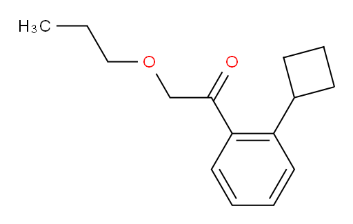 1-(2-cyclobutylphenyl)-2-propoxyethanone