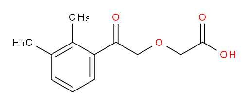 2-(2-(2,3-dimethylphenyl)-2-oxoethoxy)acetic acid