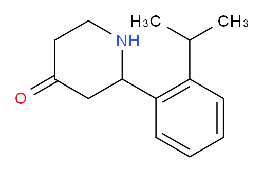 2-(2-isopropylphenyl)piperidin-4-one