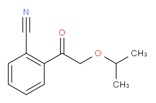 2-(2-isopropoxyacetyl)benzonitrile