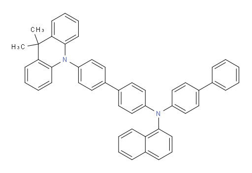 N-([1,1'-biphenyl]-4-yl)-N-(4'-(9,9-dimethylacridin-10(9H)-yl)-[1,1'-biphenyl]-4-yl)naphthalen-1-amine
